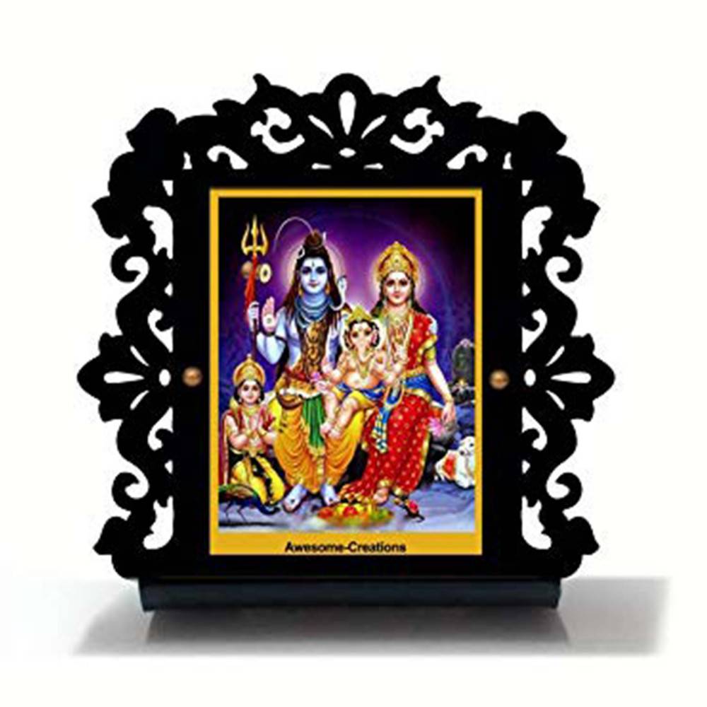 God Shiva Ji ki Family Car Dashboard