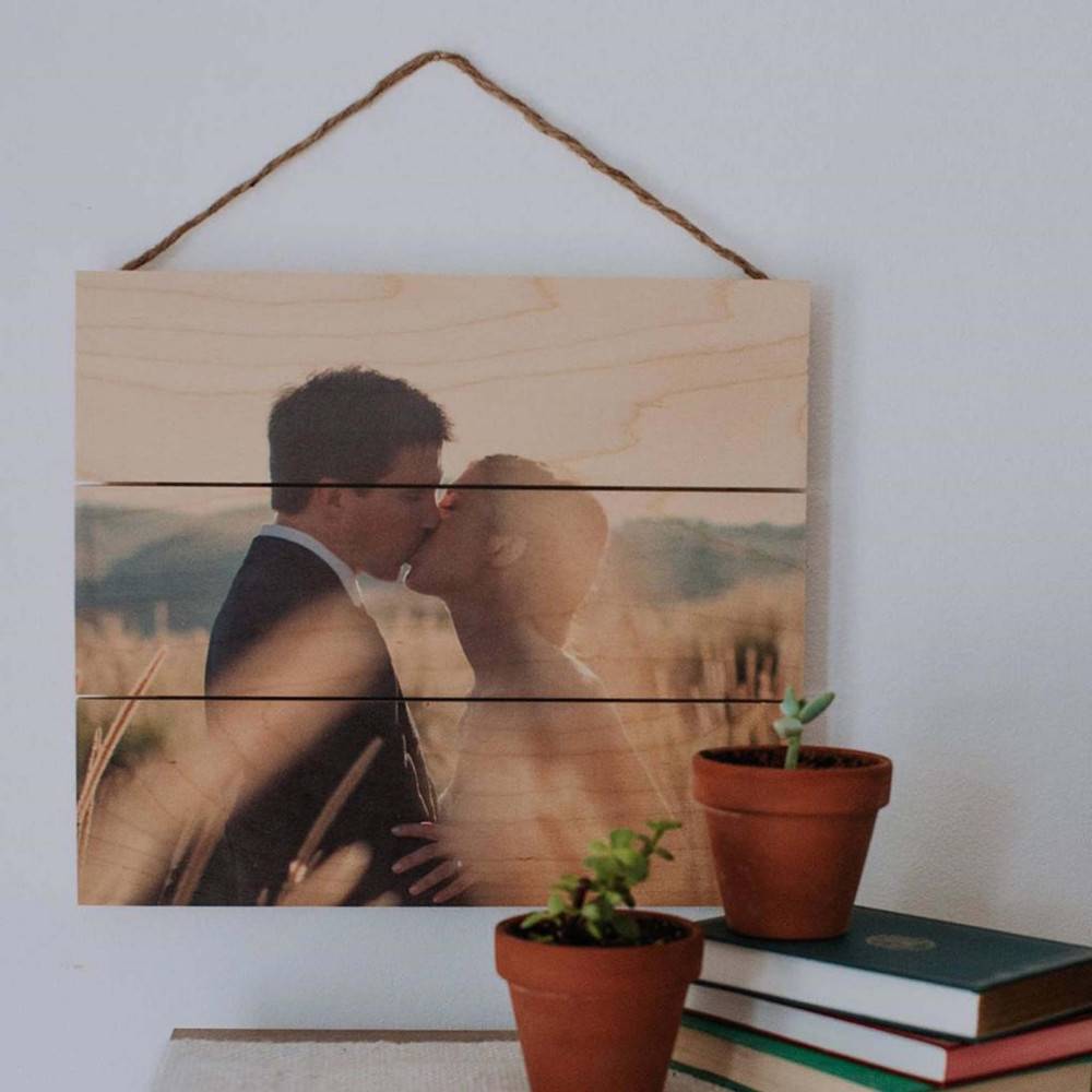 Customized Couple Photo Wall Hanging 