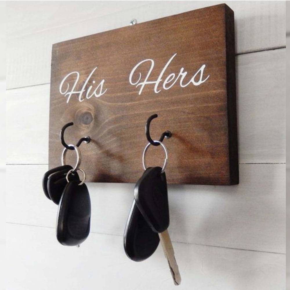 His & Hers Key Holder