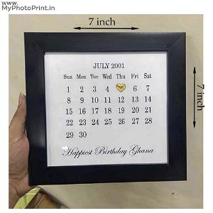 Customized Love Frame With Your Message and Dates