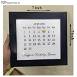 Love Frame With Your Message and Dates
