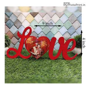CUSTOMIZED LOVE 3D HEART WITH PHOTO