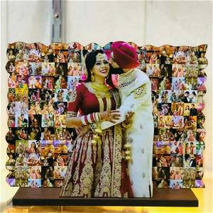 Customized 3D Multi Photo Table Top