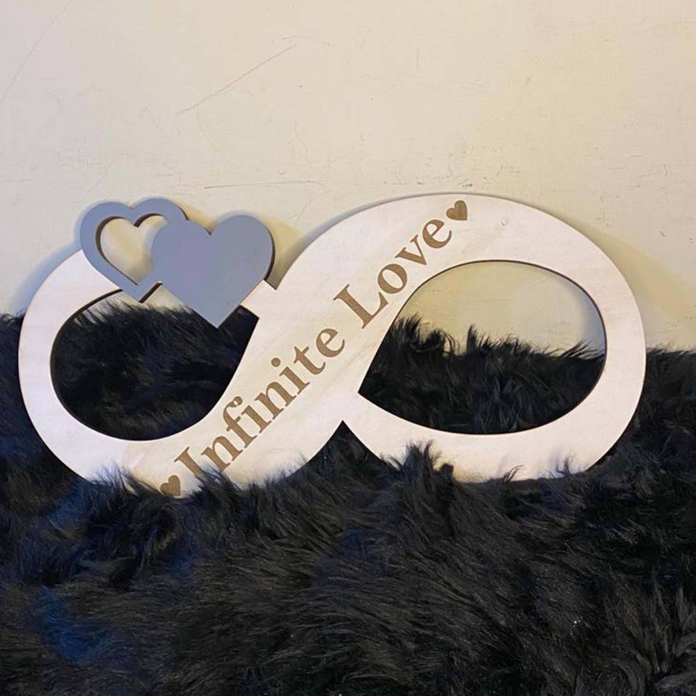 Customized Infinity Love Wall Hanging 
