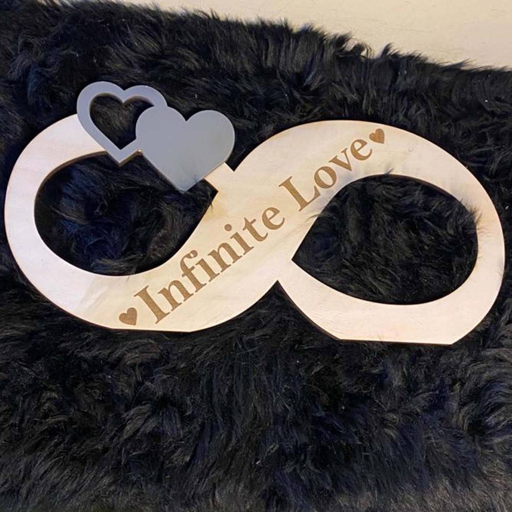Customized Infinity Love Wall Hanging 
