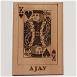 Customized Wooden King Playing Card