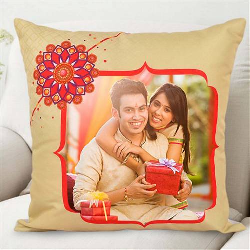 Personalized Brother & Sister Photo Cushion | MyPhotoPrint