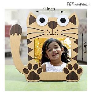 Cat Wooden Photo Frame 