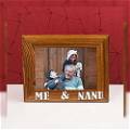 Personalized Wooden Me & Nanu Photo Frame 