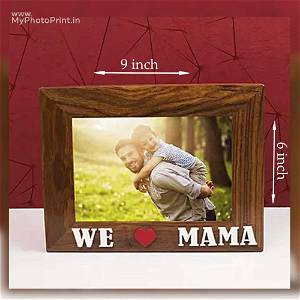  Personalized Wooden We & Mama Photo Frame 