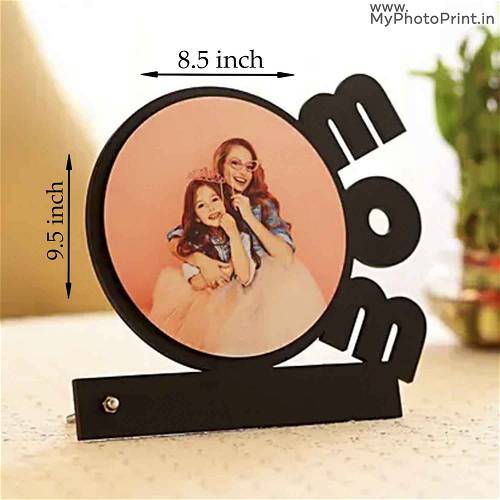 Customized Mom Round Photo Table Top 