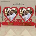Customized Love My & Best Couple Photo Table Top 
