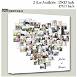 Heart Customized Multiple Photo Frame Collage Canvas With Your Names On it #1395