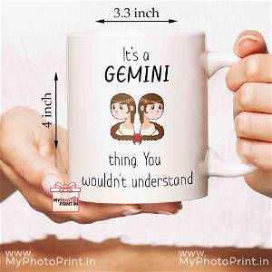 Gemini Mug Sign With Quotes