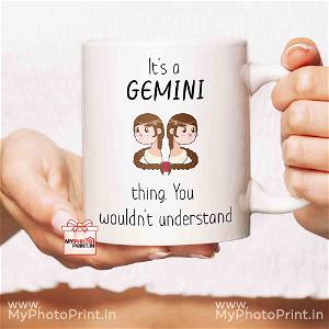 Gemini Mug Sign With Quotes
