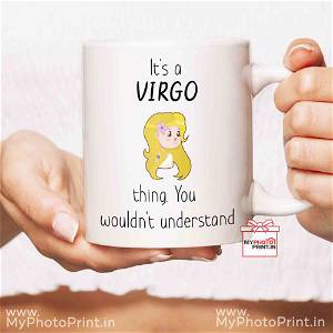 Virgo Mug Sign With Quotes