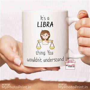 Libra Mug Sign With Quotes