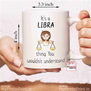 Libra Mug Sign With Quotes