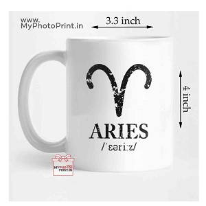 Aries Zodiac Sign Mug