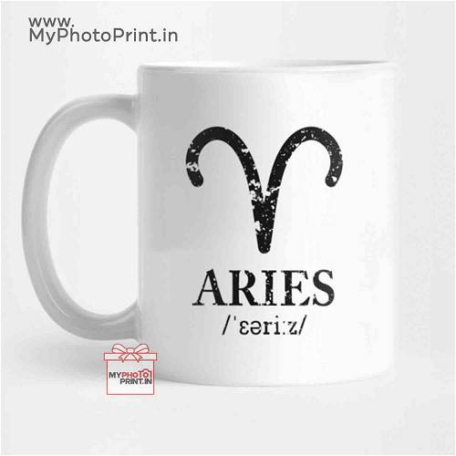 Aries Zodiac Sign Mug