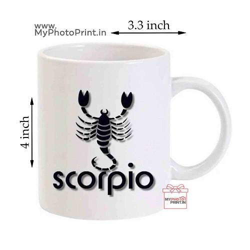 Scorpio Zodiac Sign Mug