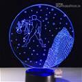 Libra Zodiac Sign Acrylic 3D illusion LED Lamp with Color Changing Led and Remote#1509
