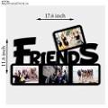 Friends Wooden Photo Frame/Collage 4 Photos