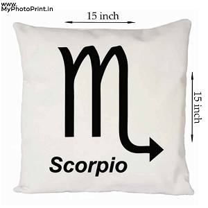 Scorpio Zodiac Sign Cushion