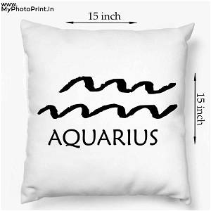 Aquarius Zodiac Sign Cushion