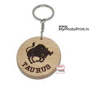 Taurus Zodiac icon Keychain