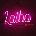 Custom Name Led Neon Sign Decorative Lights Wall Decor | Size Approx 12 Inches X 18 Inches According to Name 