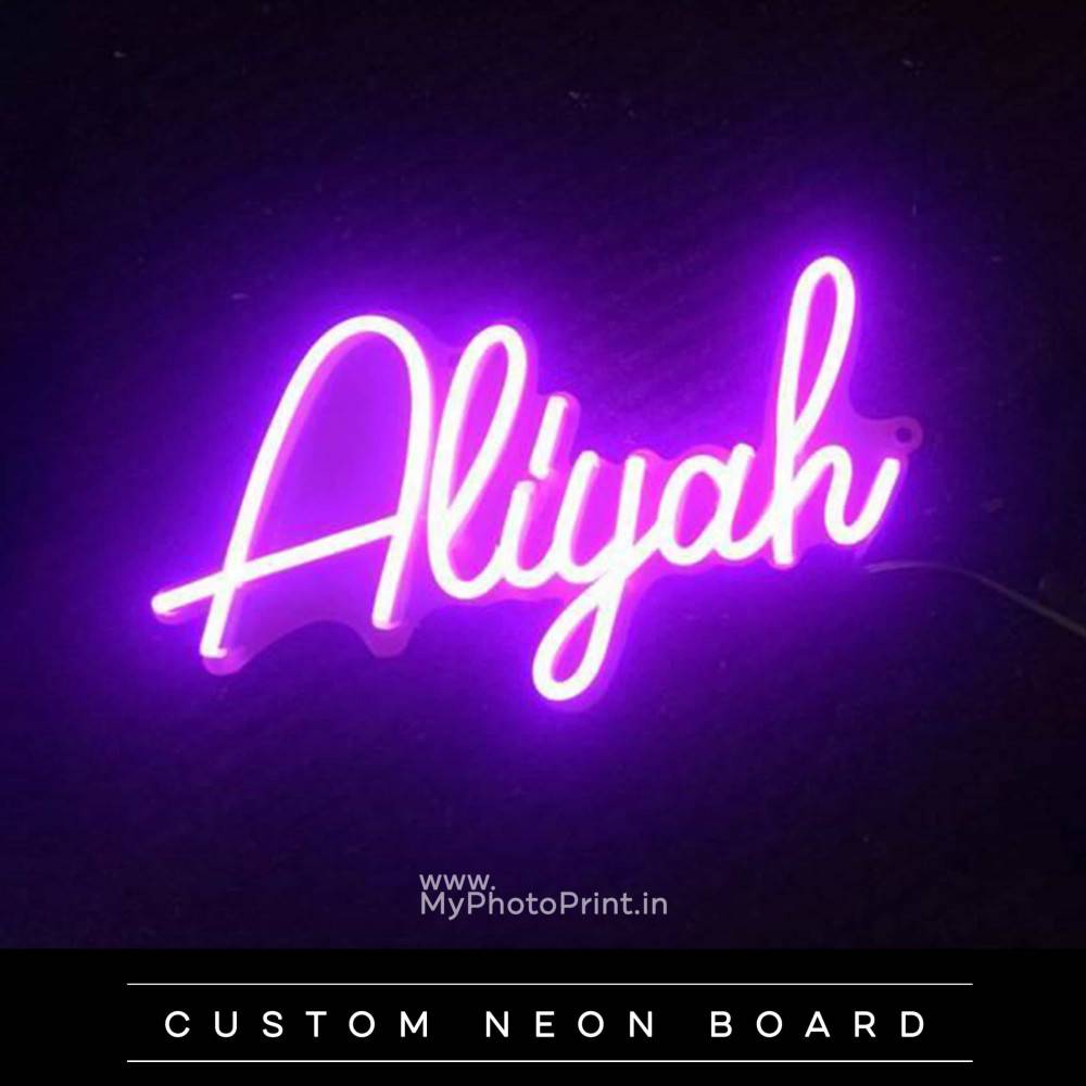 Neon Name Light Custom Neon Sign Wall Light Up Signboard Customizable Neon Sign Led Neon Bedroom
