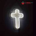 Jesus Christ Cross Neon Light Sign Decorative Lights Wall Decor 