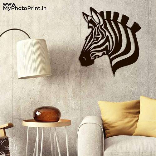Zebra Wooden Wall Decoration