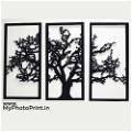 Tree of Life 3 Pieces Wooden Wall Decoration