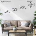Flying Birds Wooden Wall Decoration