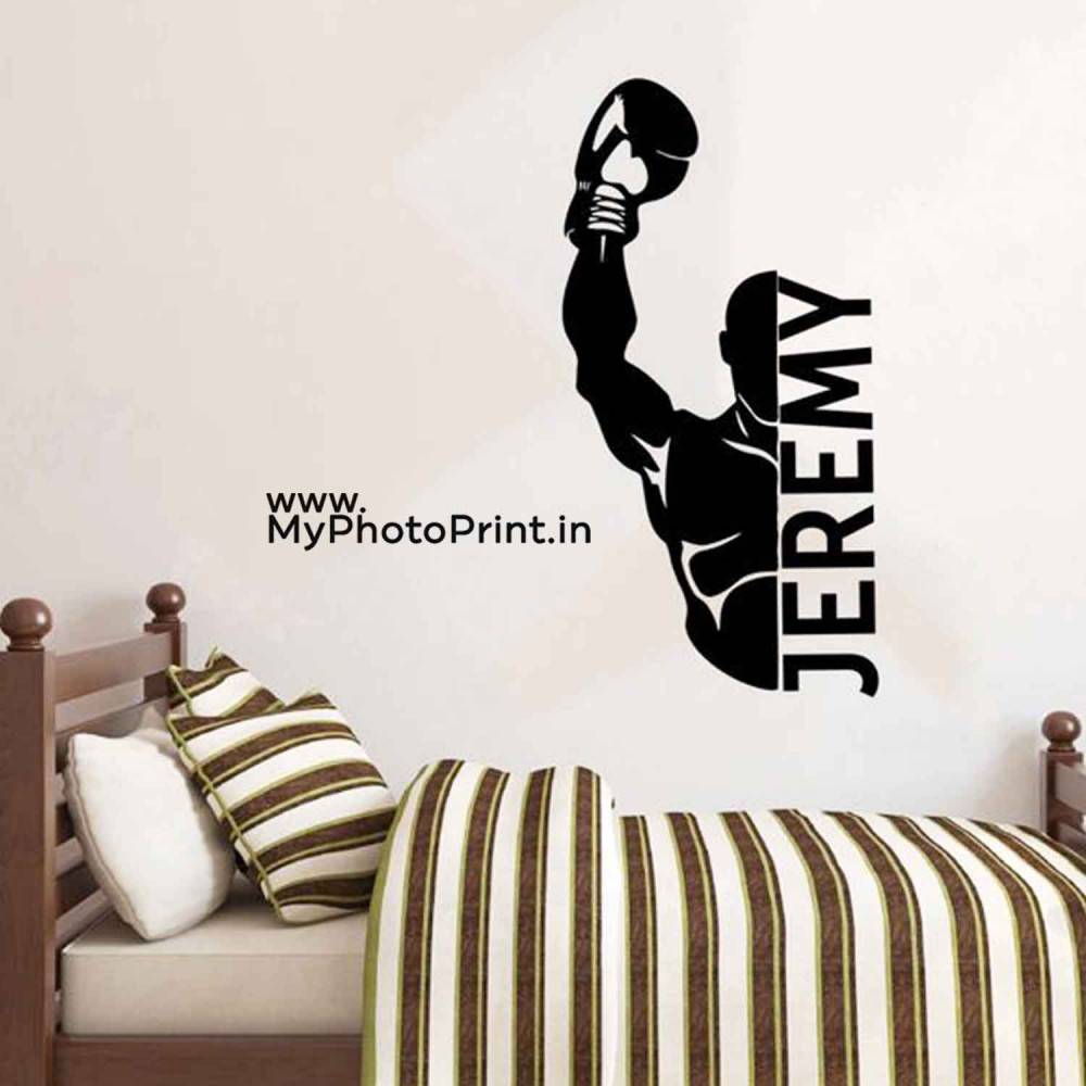 Personalized Name Boxing Wooden Wall Decoration
