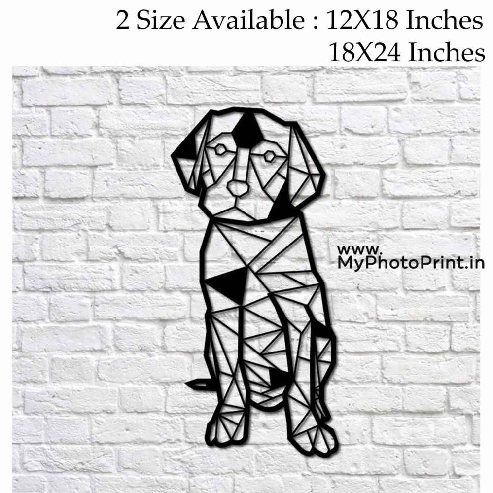 Dog Wooden Wall Decoration